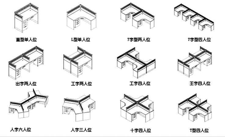 時尚創(chuàng)意辦公桌